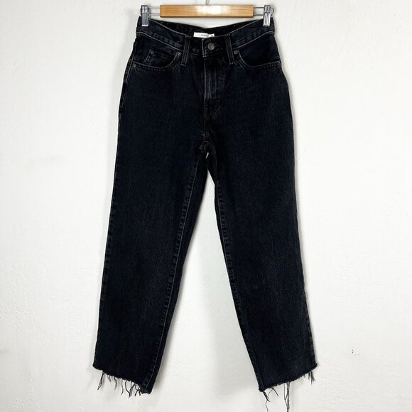 Levi's 94‎ Baggy Jeans Open Mind Faded Black A3510-0000 Women's Size 25 READ - Picture 1 of 12